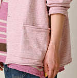 45R Dekoboko Knit-sewn Cardigan