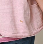 45R Dekoboko Knit-sewn Cardigan