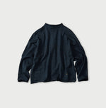 45R Indigo Dekoboko Knit-sewn Cardigan