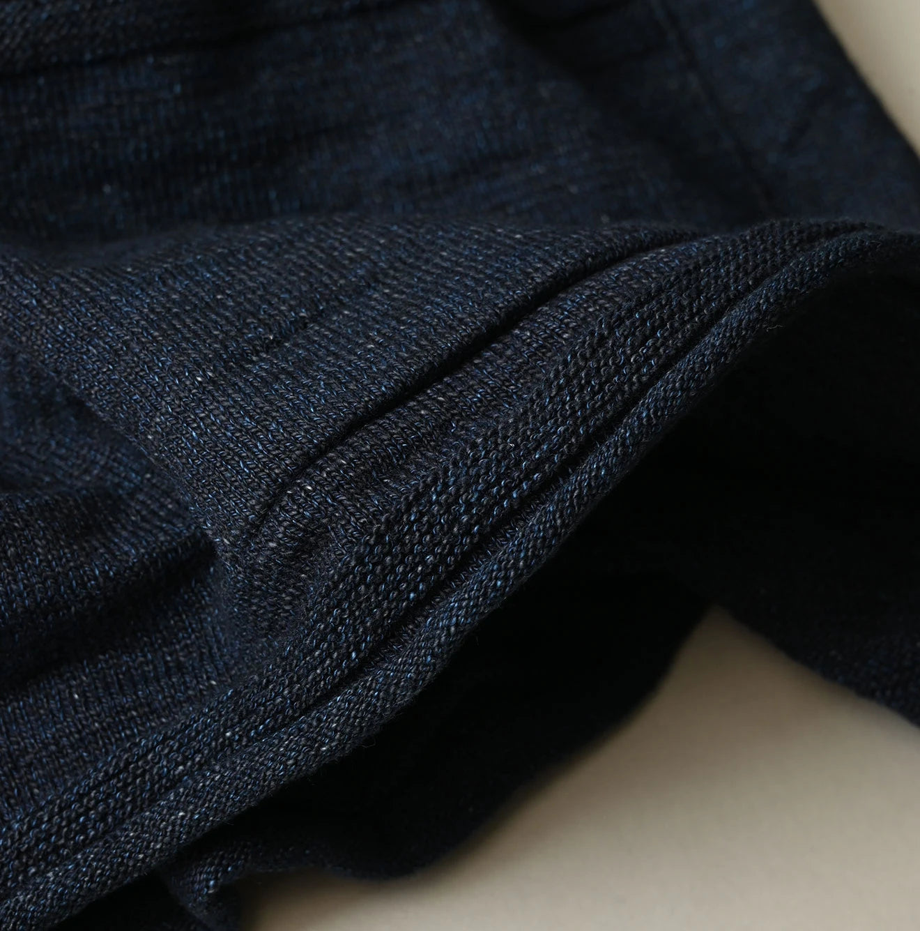 45R Indigo Dekoboko Knit-sewn Cardigan - Image 20