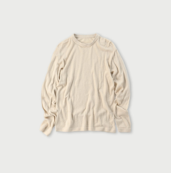 Super Gauze Wholegarment 908 Crewneck