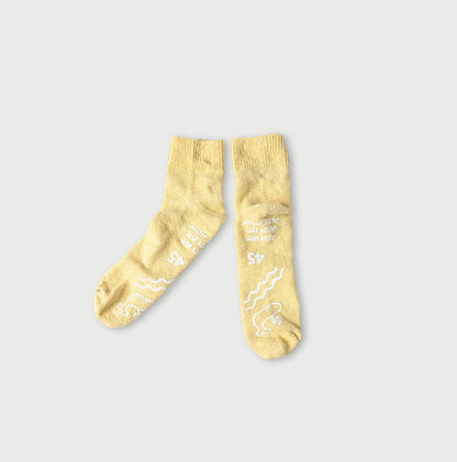 Spring Botanical Dyed Socks - 45R by 45rpm studio