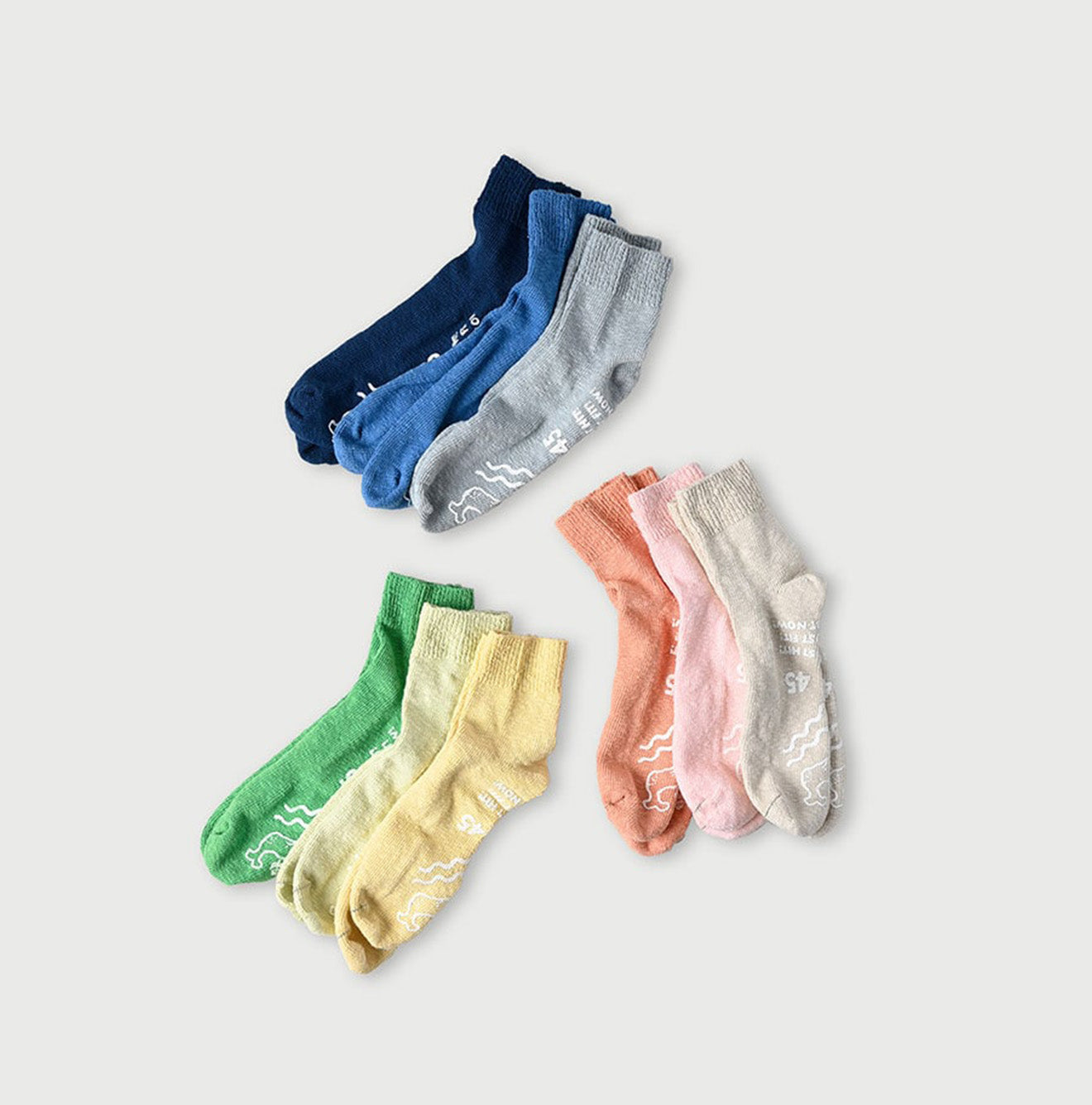Spring Botanical Dyed Socks - Image 4