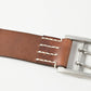 Vintage Leather Wide Belt - 45R by 45rpm studio