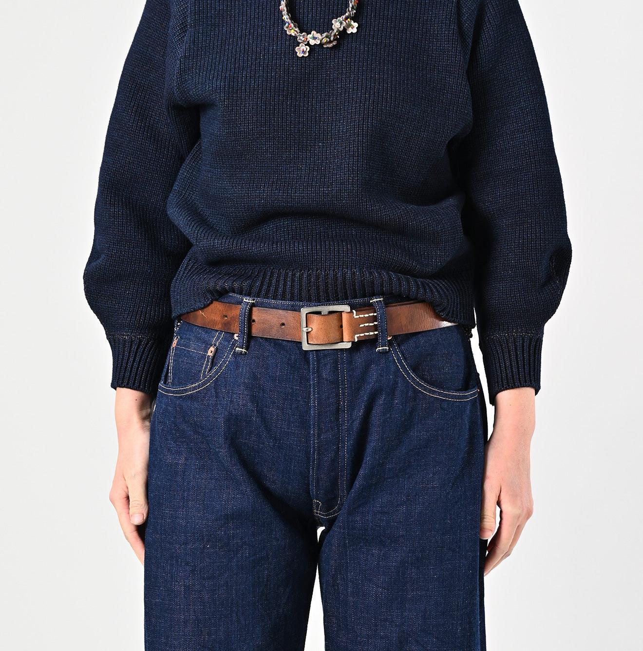 Vintage Leather Belt - 45R by 45rpm studio - Image 4