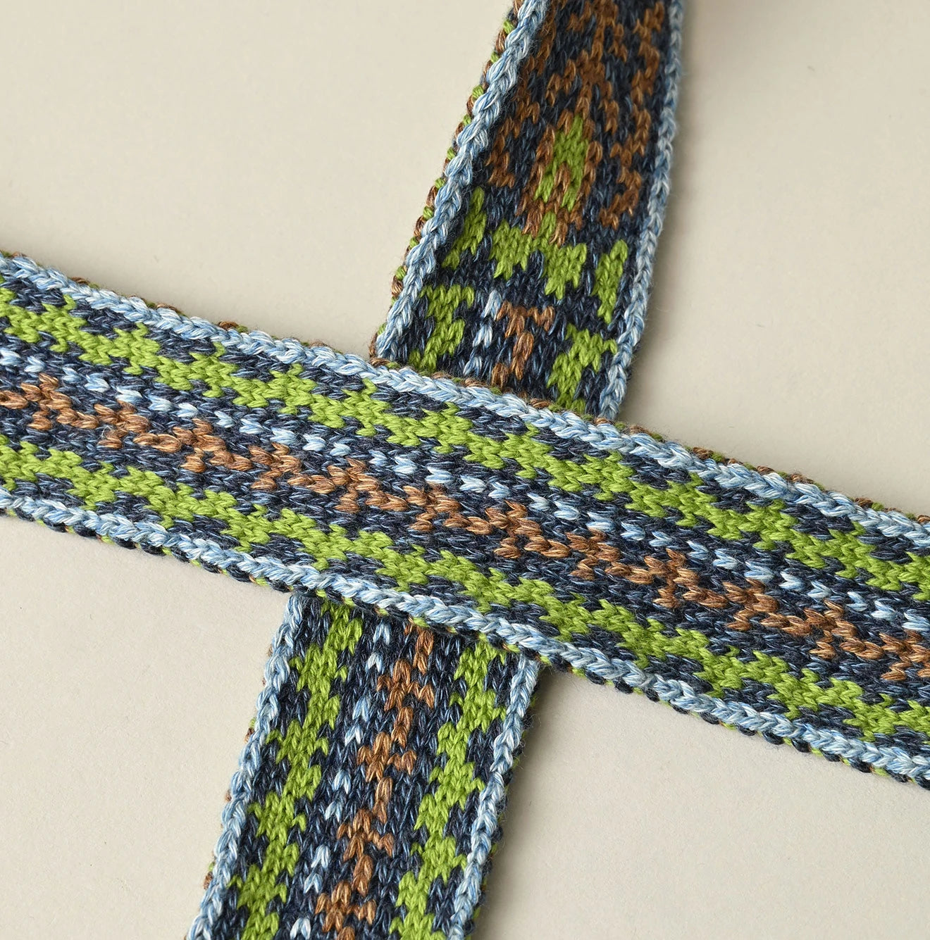 45R Hippie Jacquard Knit Belt - Image 7