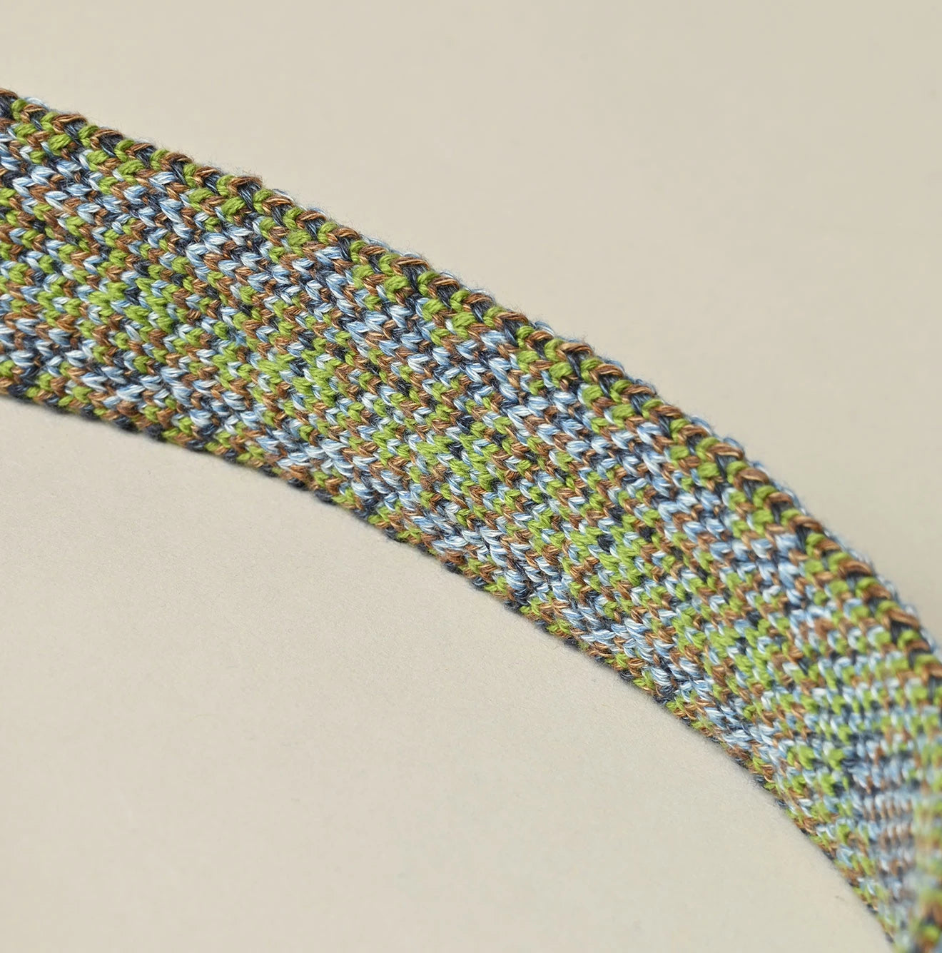 45R Hippie Jacquard Knit Belt