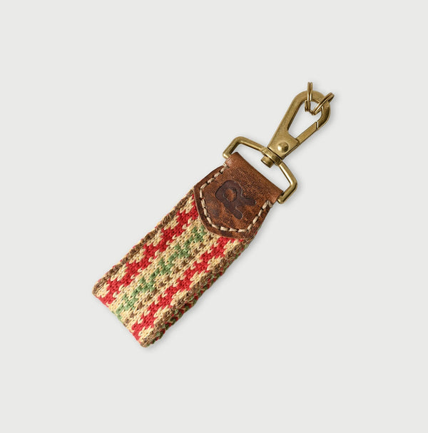 45R Hippie Jacquard Knit Key Holder