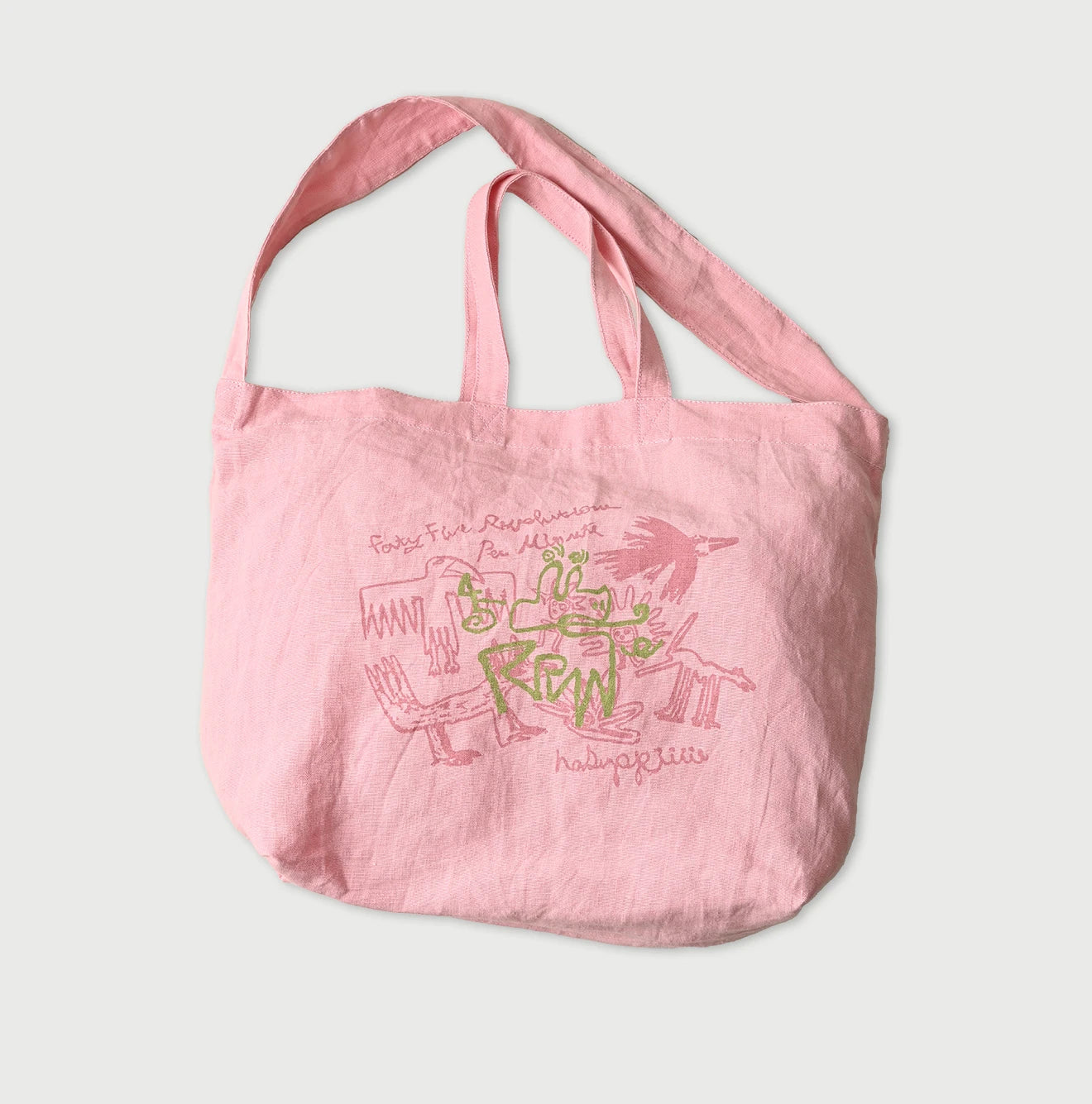 Linen 45 Tote Bag Large | 45R Official Online Store – 45R GLOBAL