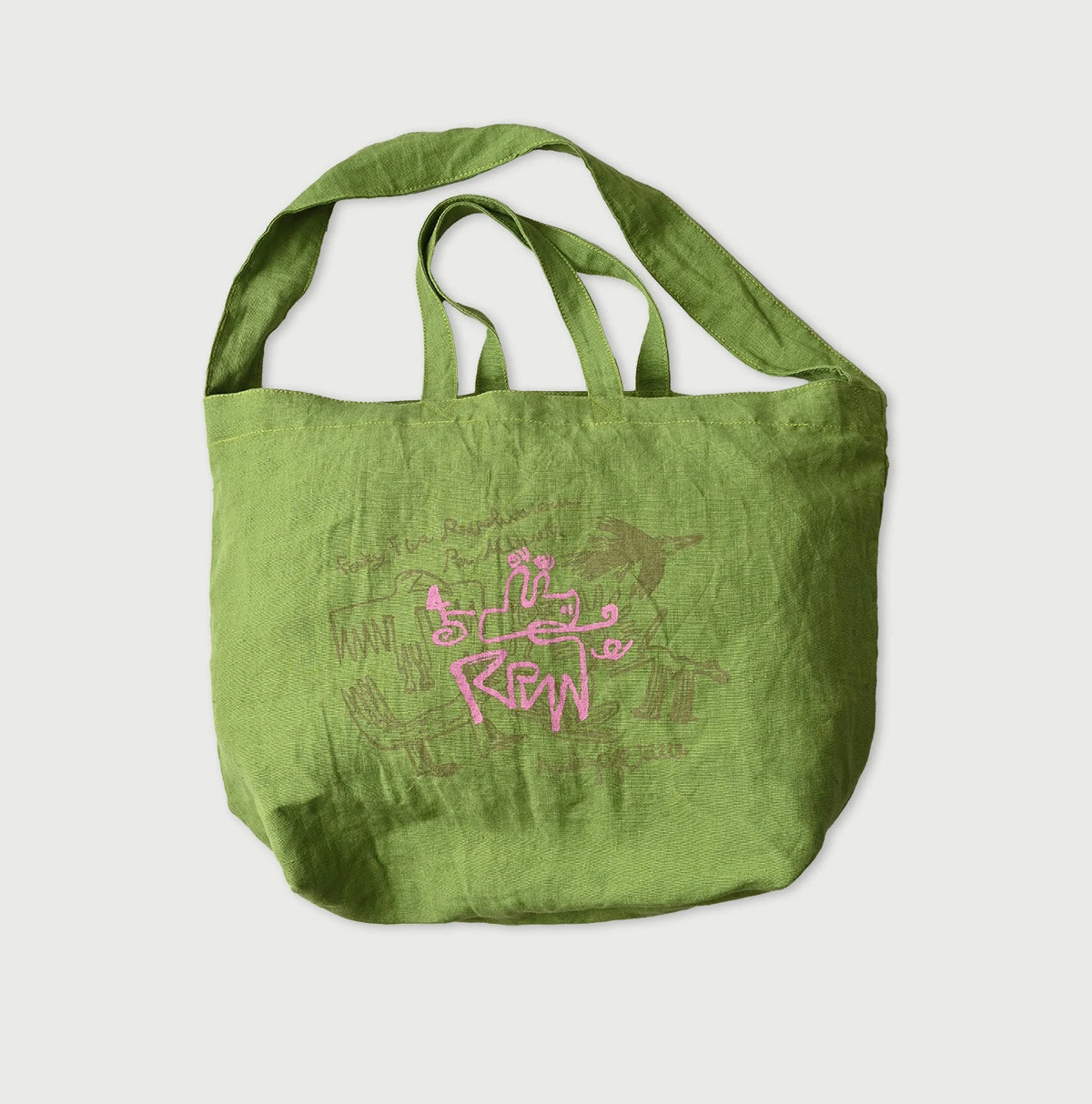 45R Linen 45 Tote Bag Large