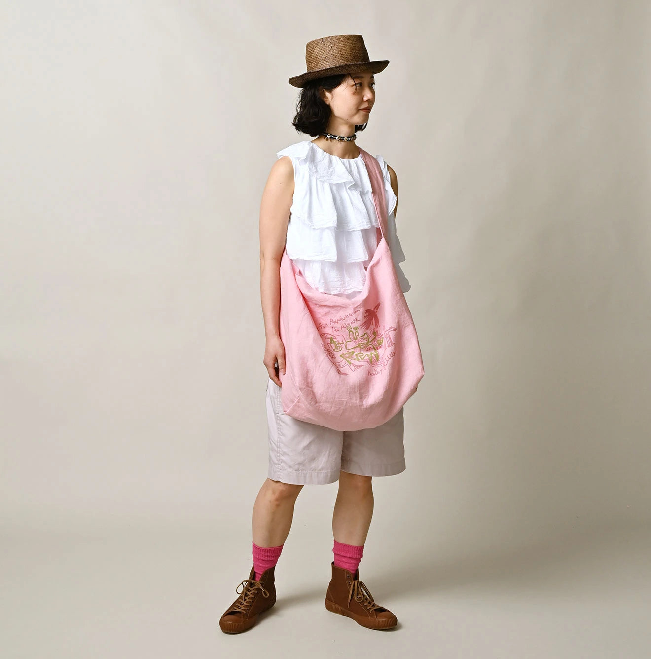 Linen 45 Tote Bag Large | 45R Official Online Store – 45R GLOBAL