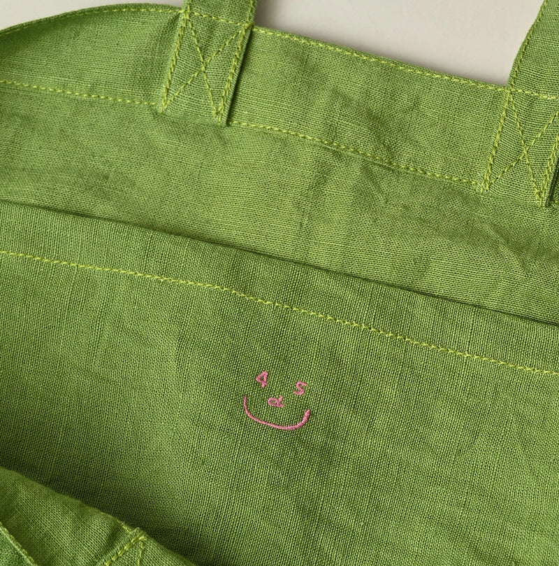 45R Linen 45 Tote Bag Large - Image 16