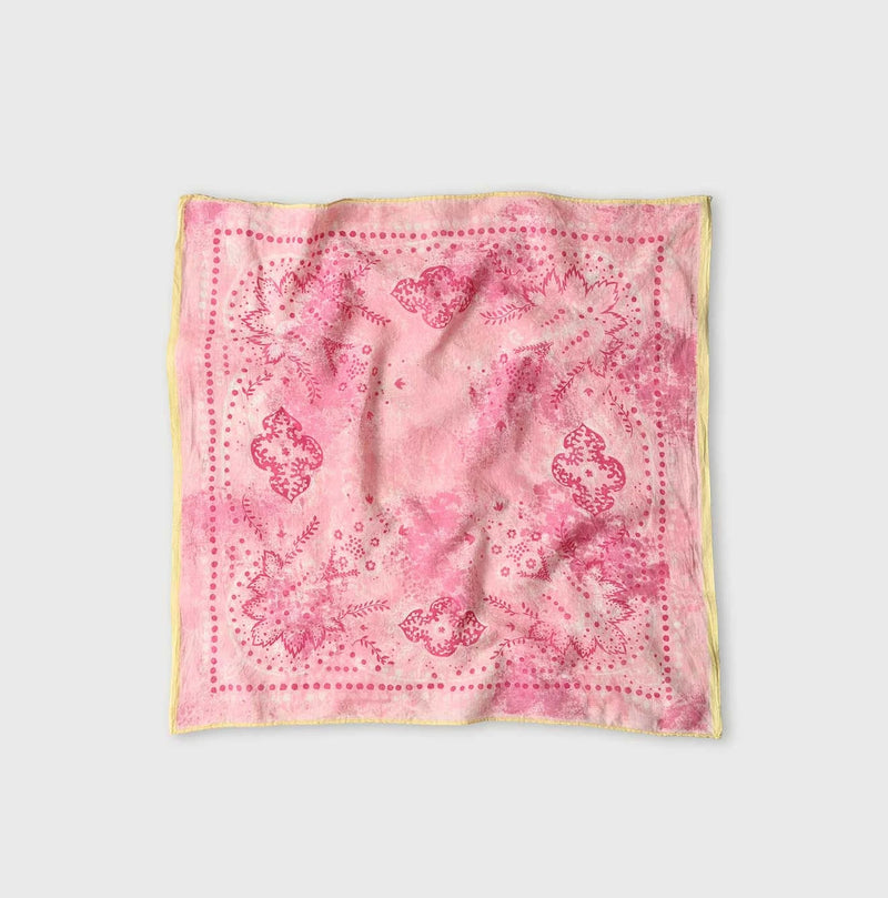 Khadi Sakura Dyed Bandana - Image 1