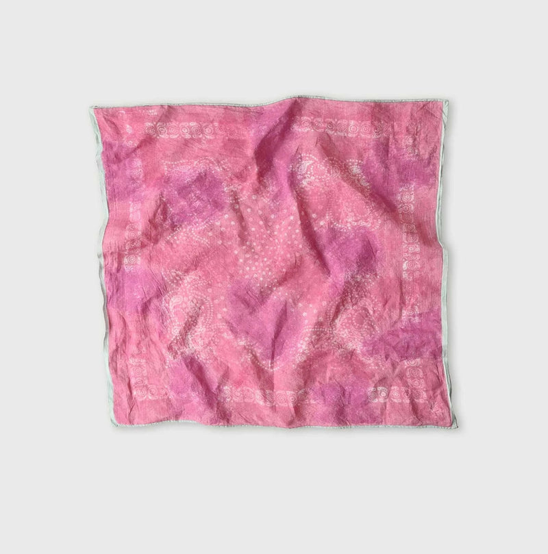 Khadi Sakura Dyed Bandana - Image 3