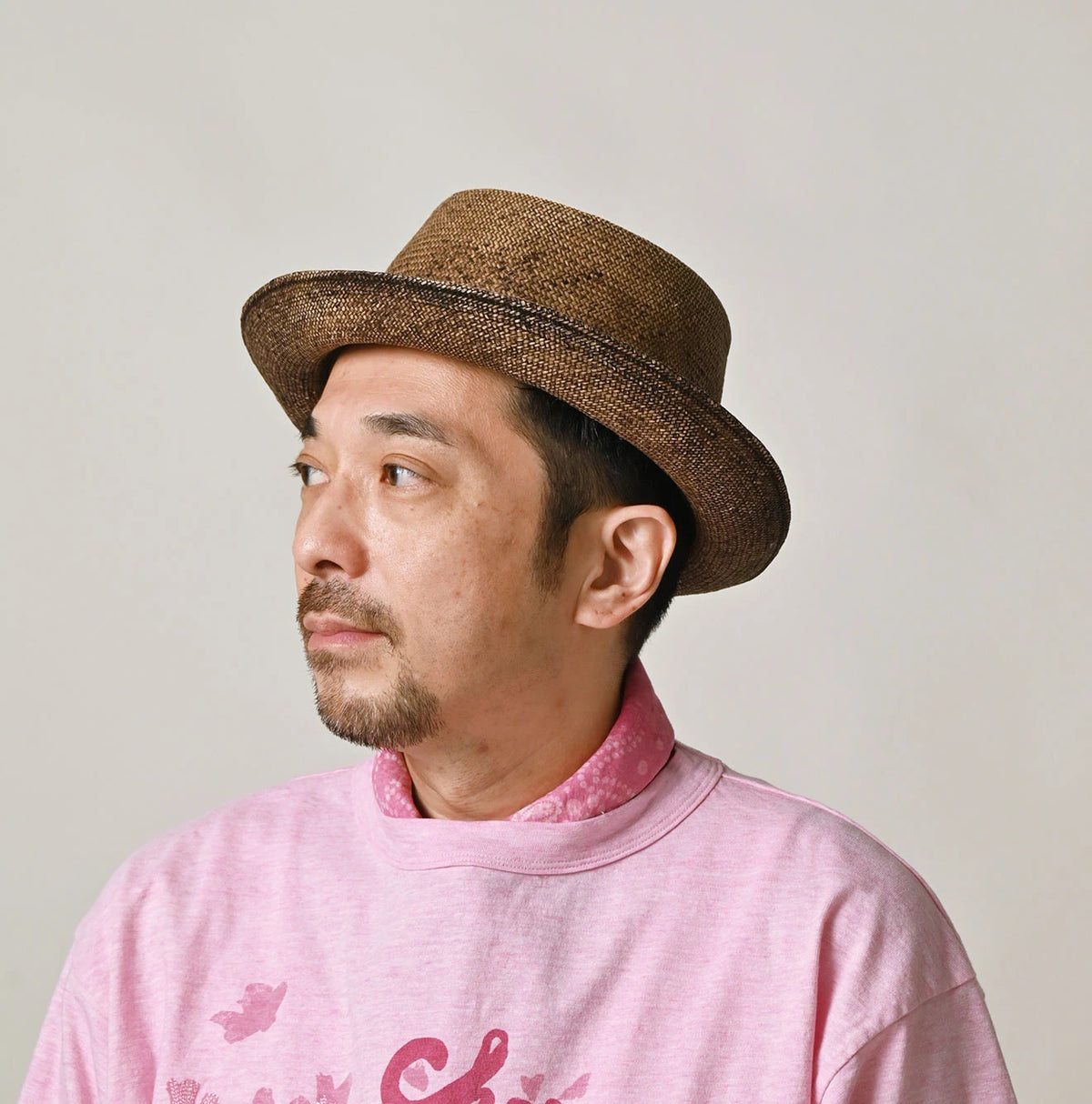 45R Khadi Sakura Dyed Bandana