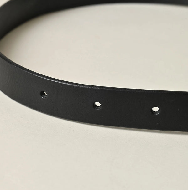 45R Azura Vintage Leather Slim Belt