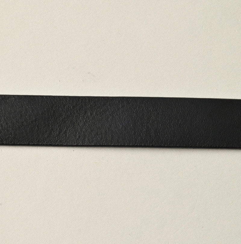 45R Azura Vintage Leather Slim Belt - Image 5