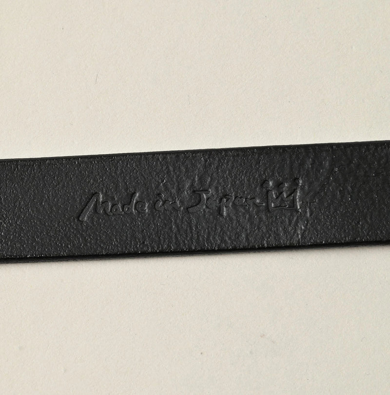 45R Azura Vintage Leather Slim Belt - Image 7