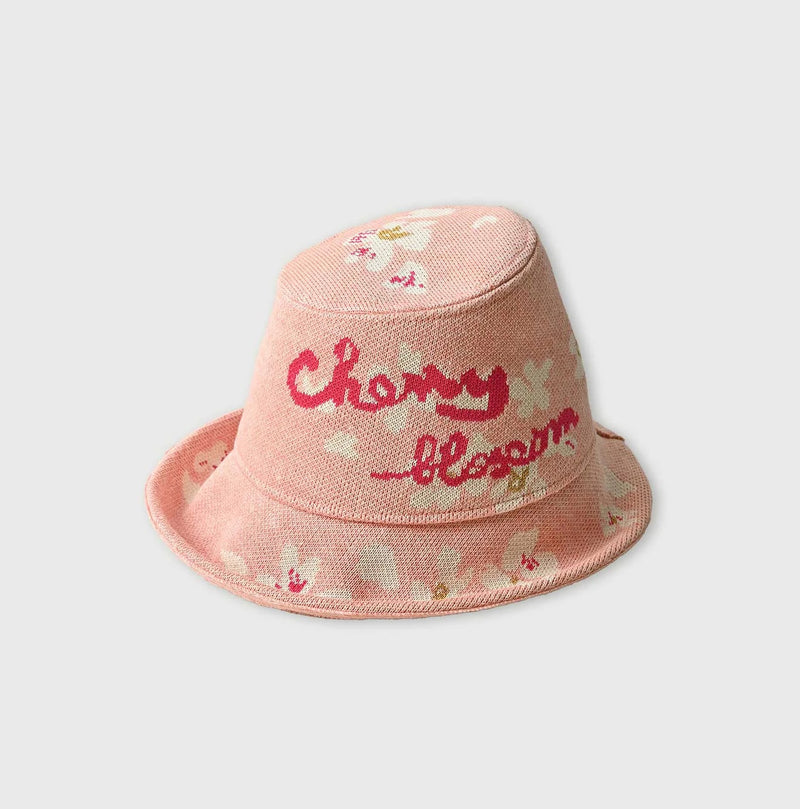 Sakura Flurry Jacquard Hat - Image 1