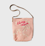 Sakura Flurry Jacquard Tote Bag