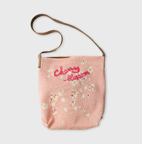 Sakura Flurry Jacquard Tote Bag