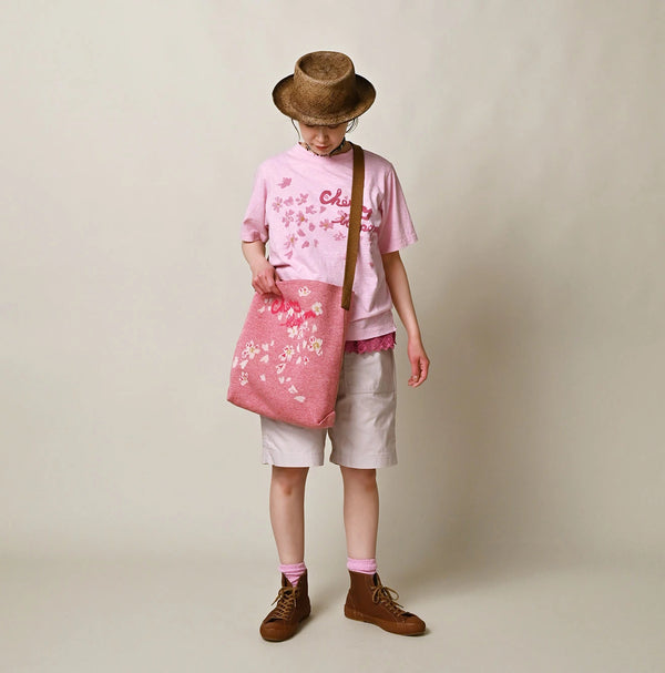 45R Sakura Flurry Jacquard Tote Bag