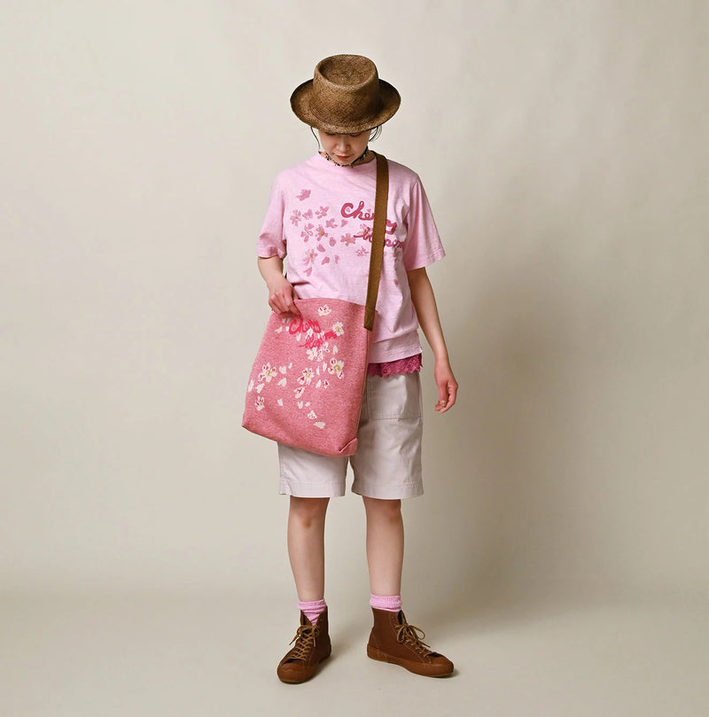 45R Sakura Flurry Jacquard Tote Bag - Image 4