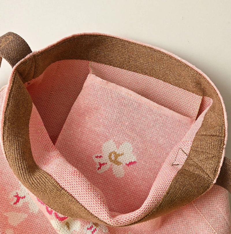 45R Sakura Flurry Jacquard Tote Bag - Image 13