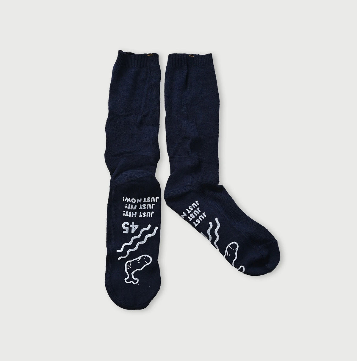 45R Super Gauze Knit-sewn Socks - Image 1