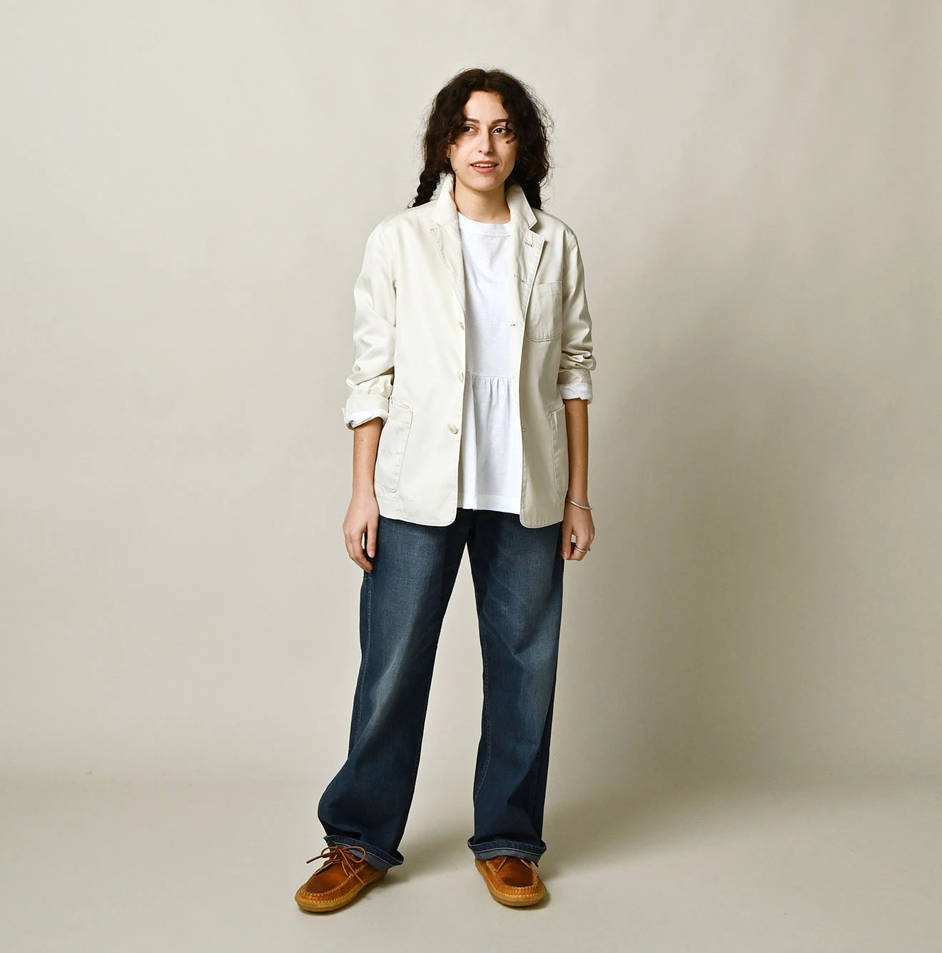 45R Gabardine 908 Jacket Cardigan - Image 3