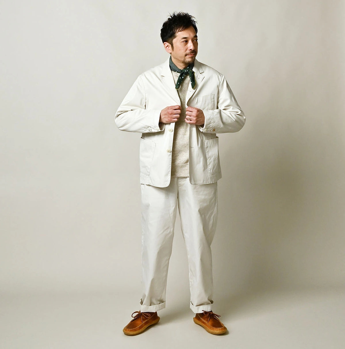 45R Gabardine 908 Jacket Cardigan
