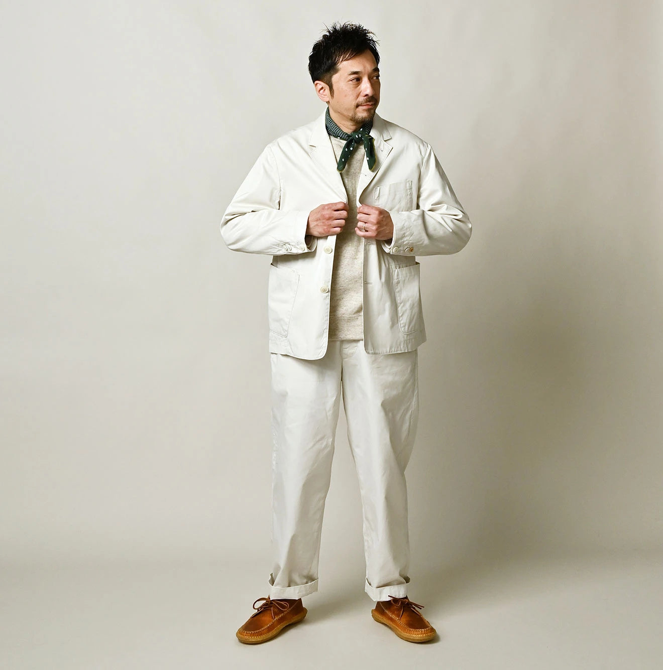 45R Gabardine 908 Jacket Cardigan - Image 2