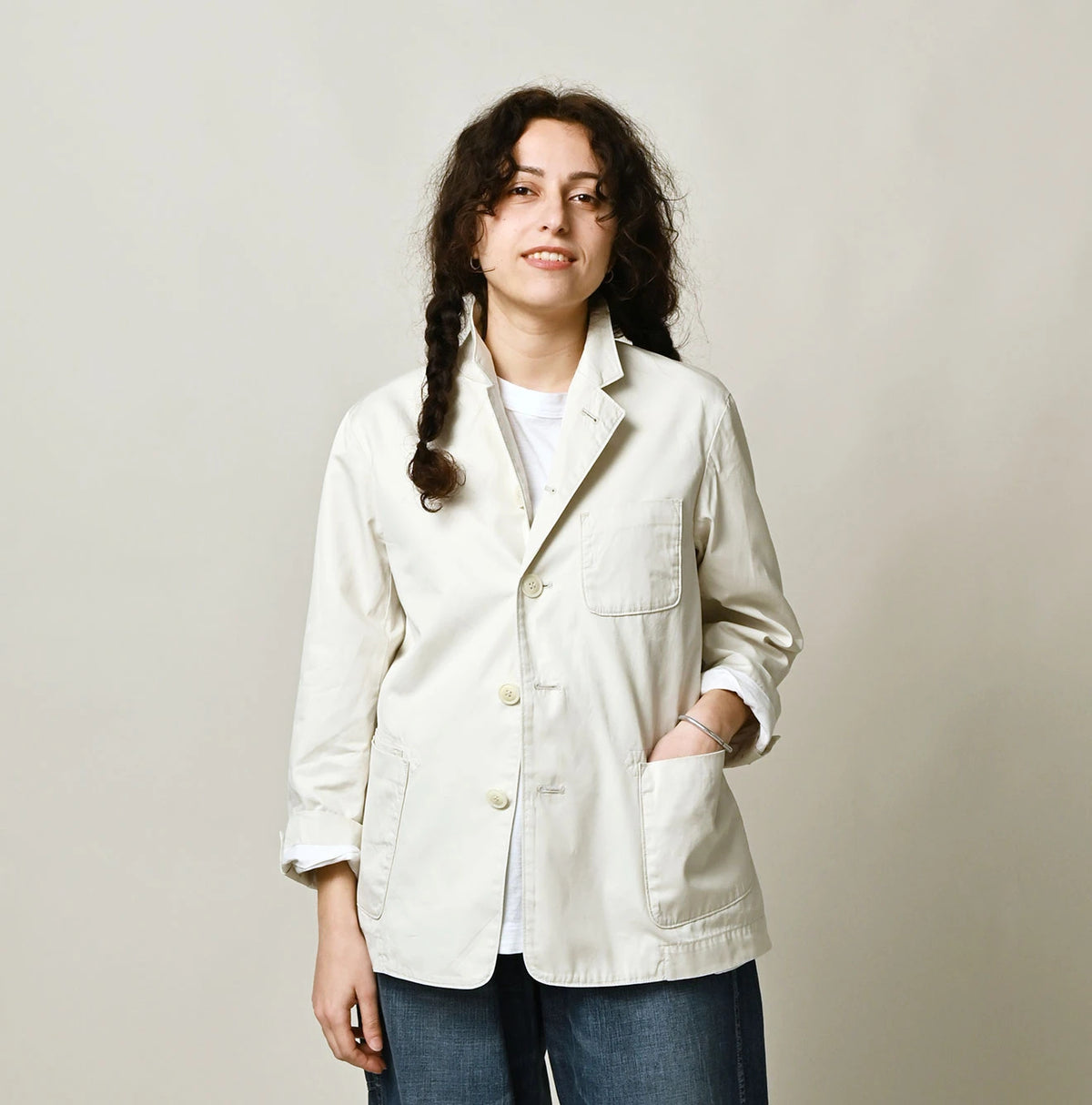 45R Gabardine 908 Jacket Cardigan