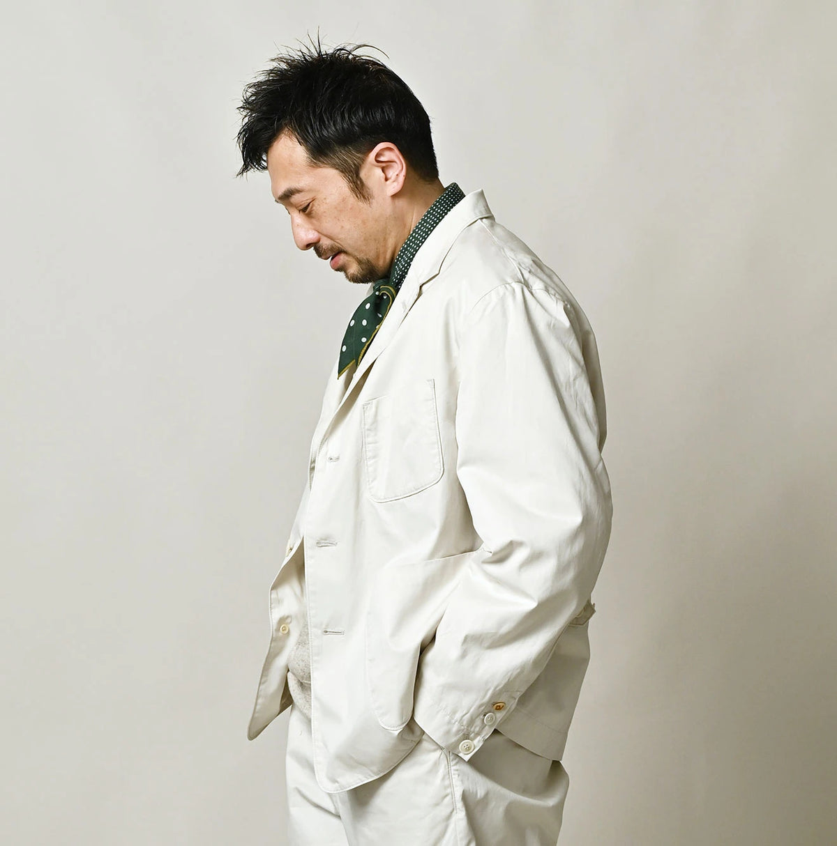 45R Gabardine 908 Jacket Cardigan