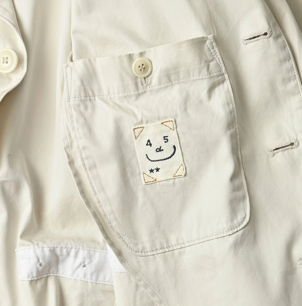 45R Gabardine 908 Jacket Cardigan