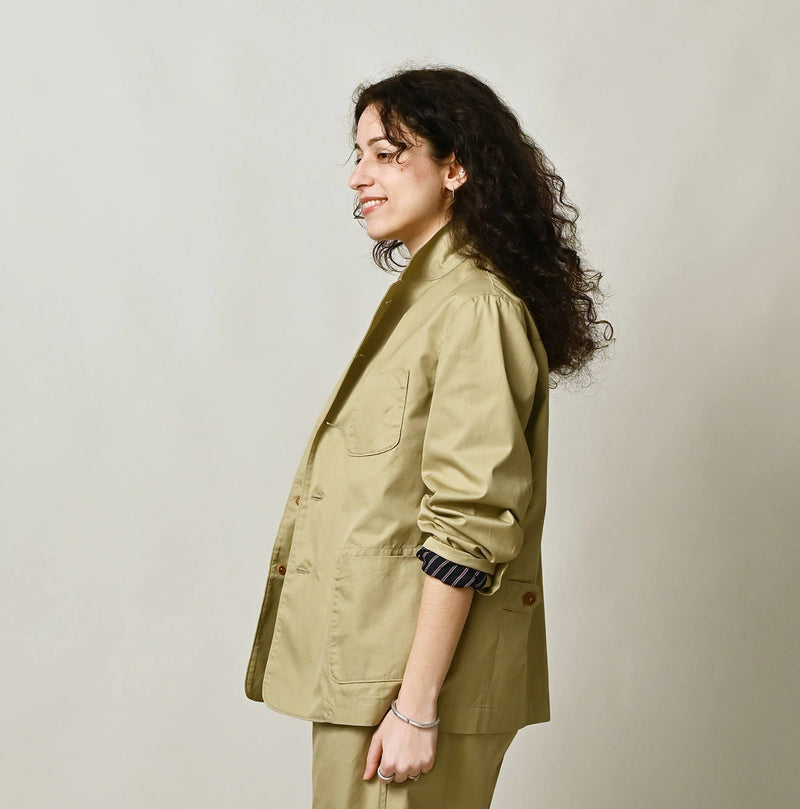 45R Gabardine 908 Jacket Cardigan - Image 10