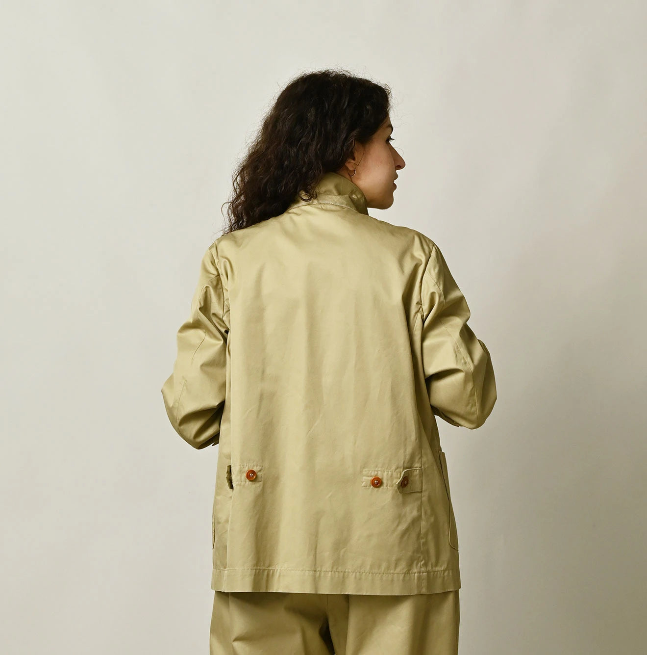 45R Gabardine 908 Jacket Cardigan - Image 11