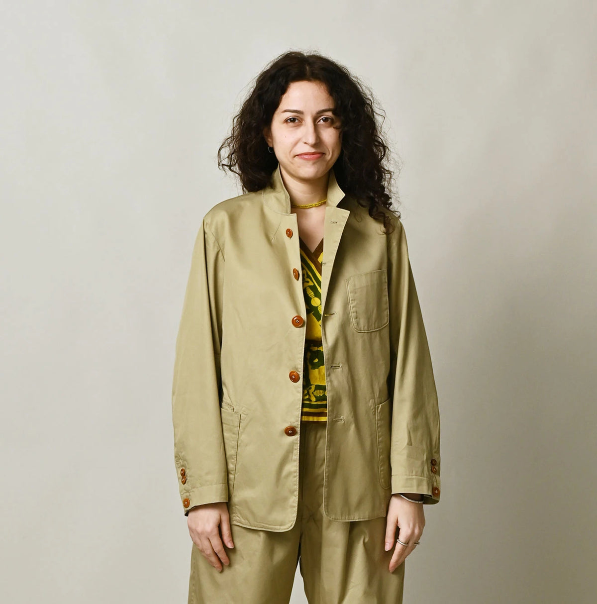 45R Gabardine 908 Jacket Cardigan