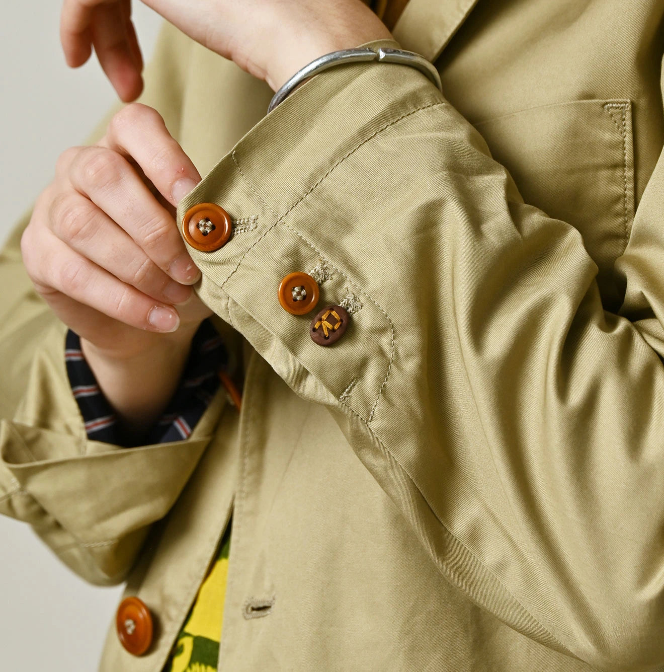 45R Gabardine 908 Jacket Cardigan - Image 16