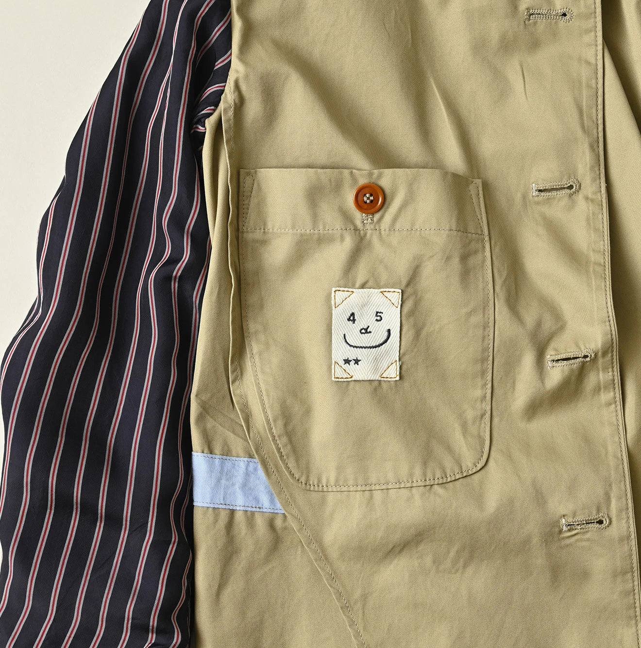 45R Gabardine 908 Jacket Cardigan