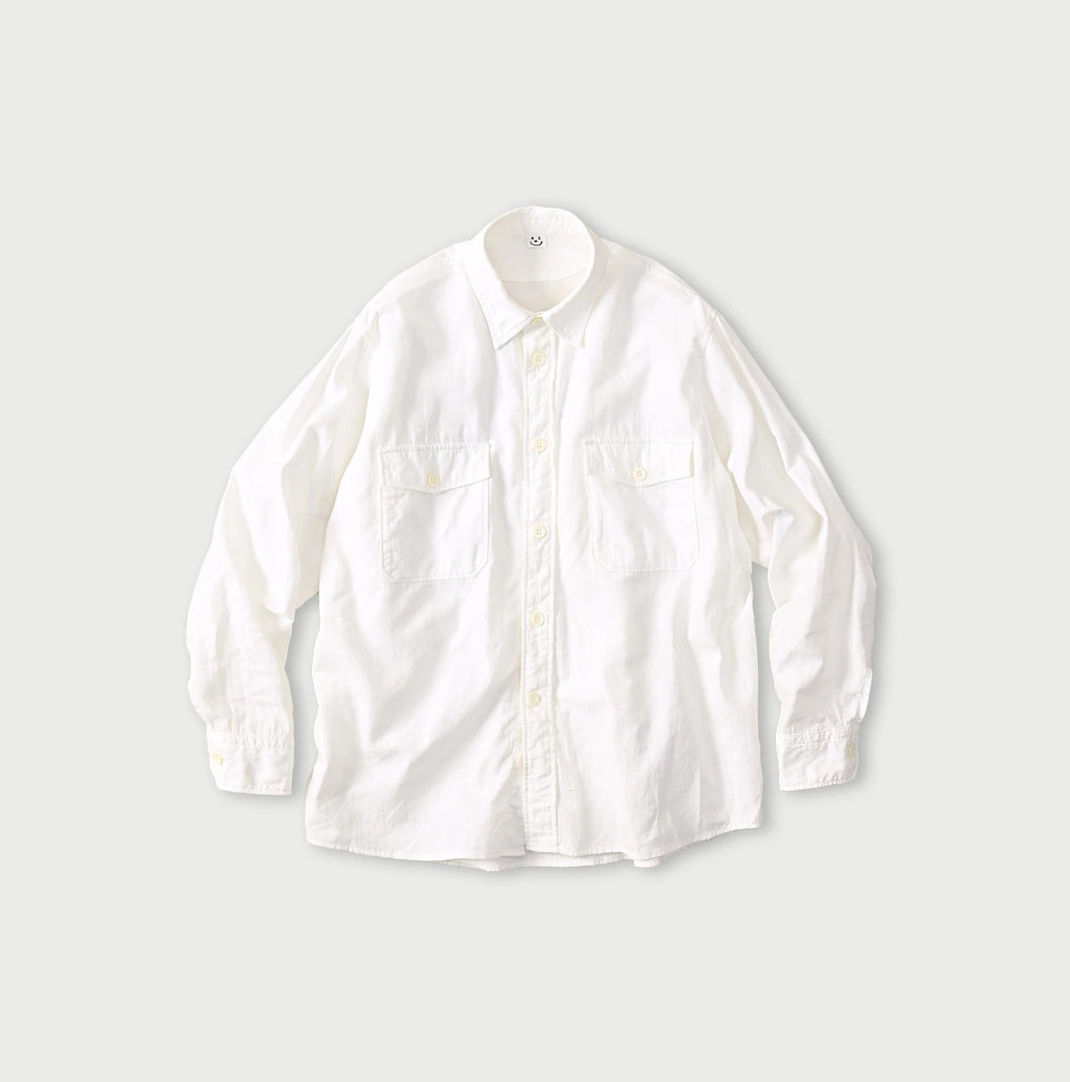 45R Khadi Oxford 908 Cruise Shirt (White)