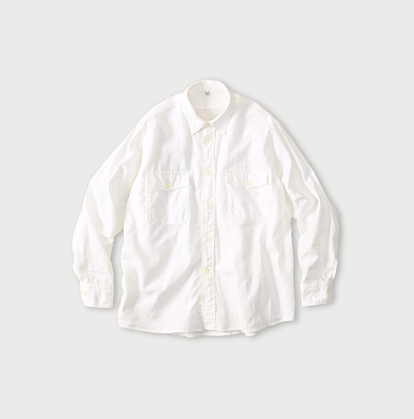 45R Khadi Oxford 908 Cruise Shirt (White) - Image 1
