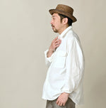 45R Khadi Oxford 908 Cruise Shirt (White)