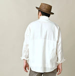 45R Khadi Oxford 908 Cruise Shirt (White)