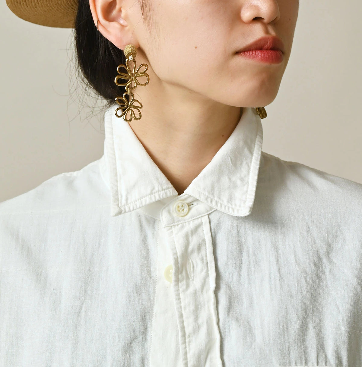 45R Khadi Oxford 908 Cruise Shirt (White)