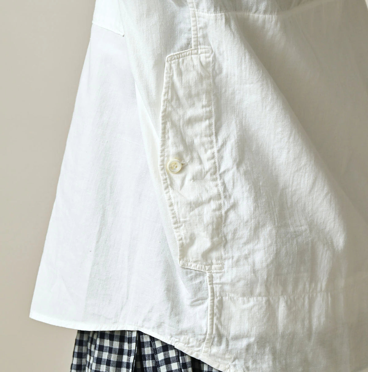 45R Khadi Oxford 908 Cruise Shirt (White)
