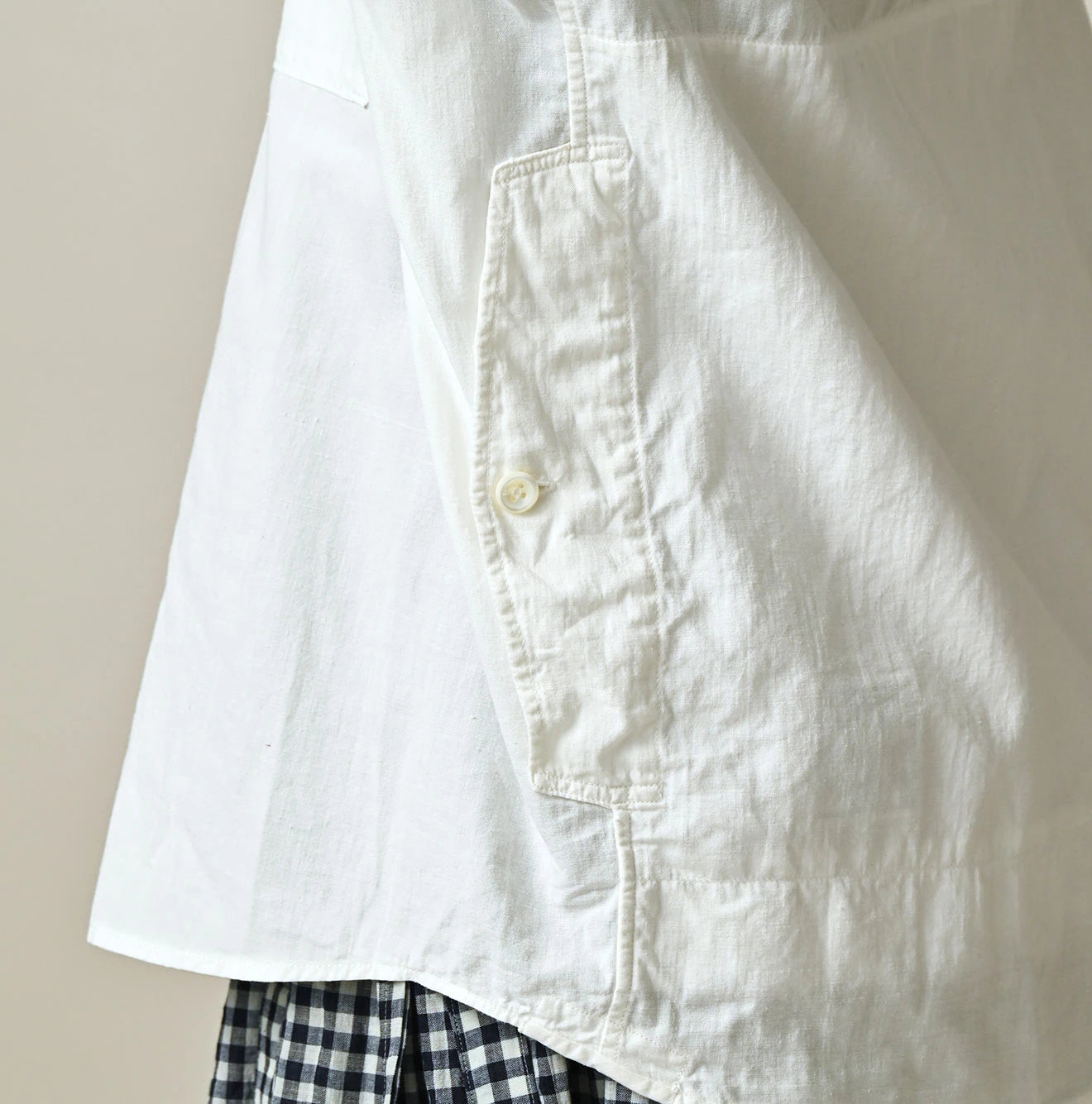 45R Khadi Oxford 908 Cruise Shirt (White) - Image 13