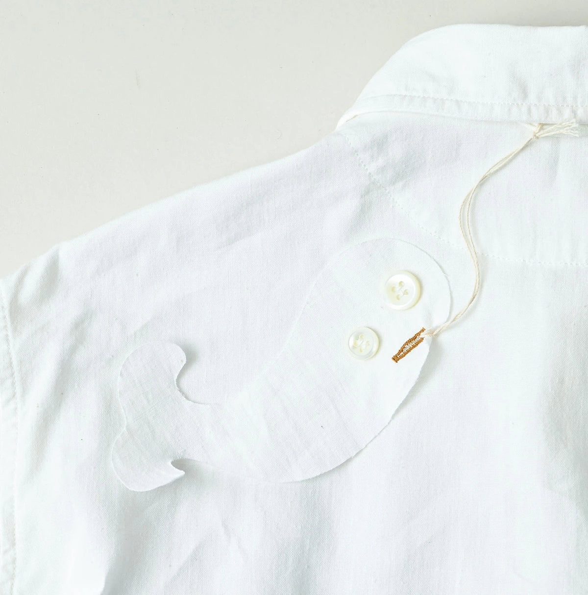 45R Khadi Oxford 908 Cruise Shirt (White)