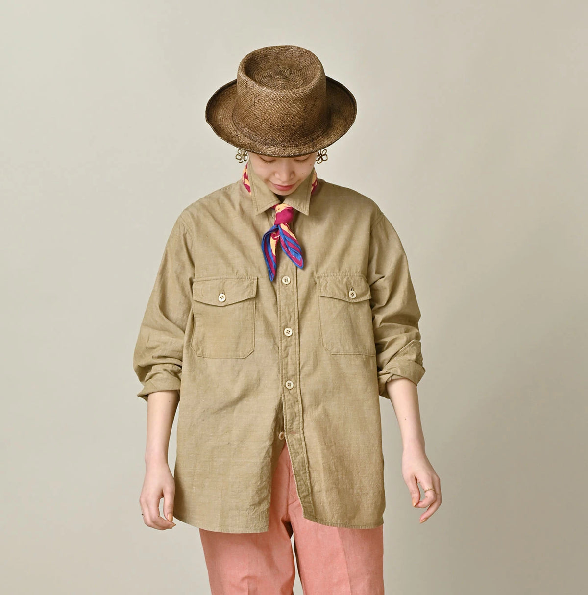 45R Khadi Oxford 908 Cruise Shirt