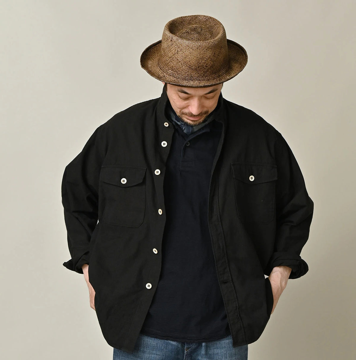 45R Khadi Oxford 908 Cruise Shirt